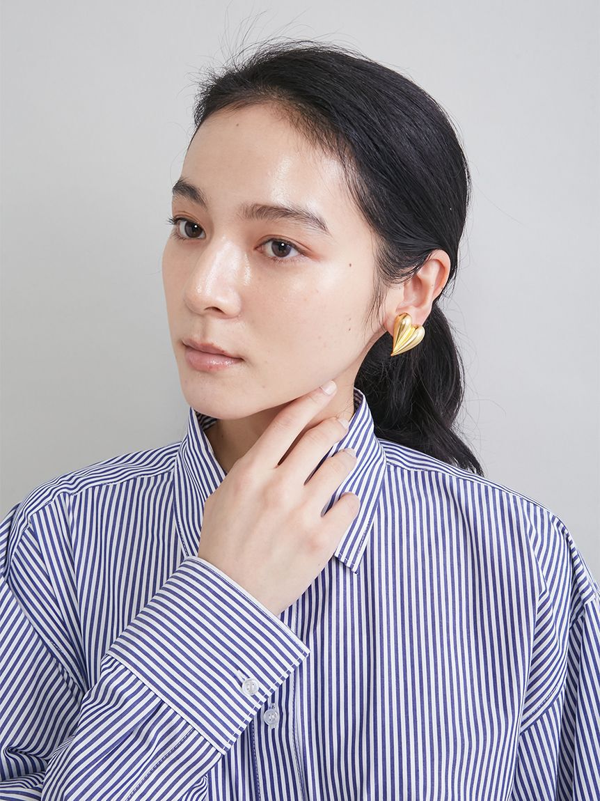 Mila Owen「ハートモチーフイヤリング」|イヤリング|