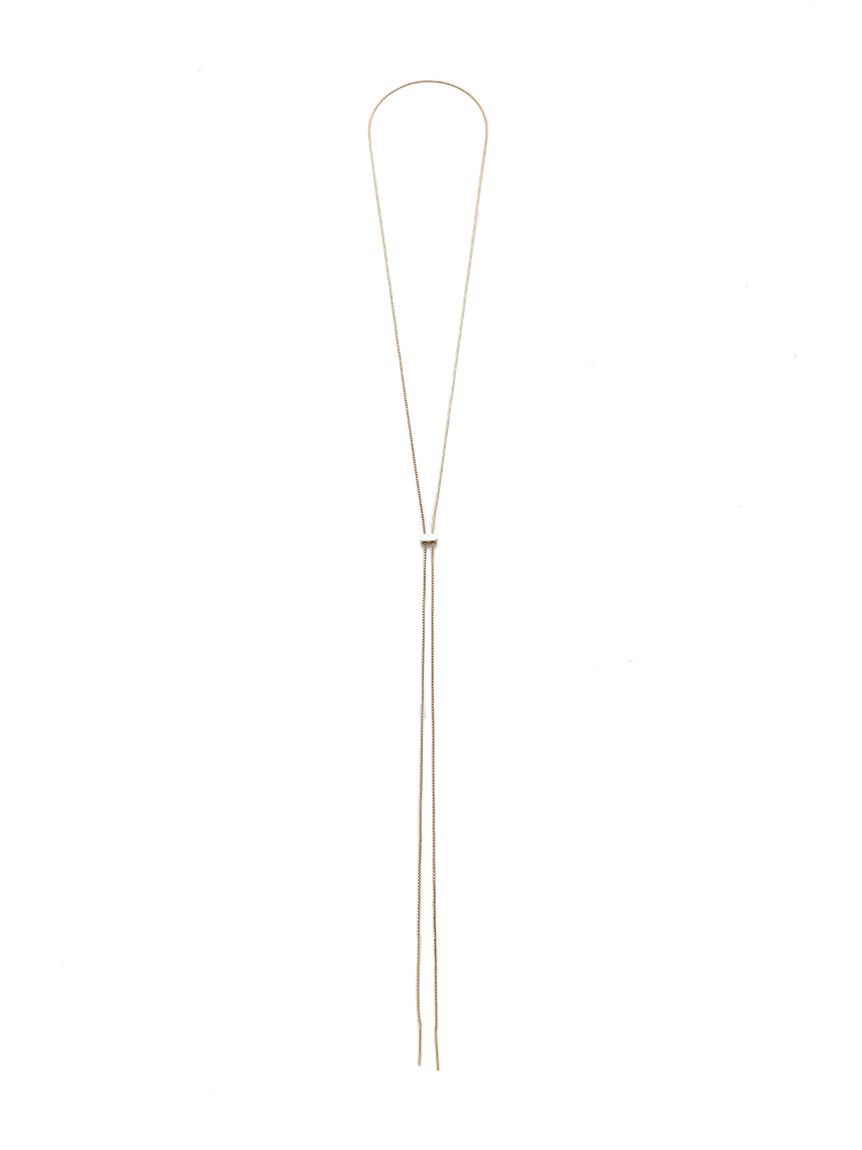 Mila Owen「【EVERYDAY PROOF JEWELRY 】シンプルスライダーネックレス」|ネックレス|GLD