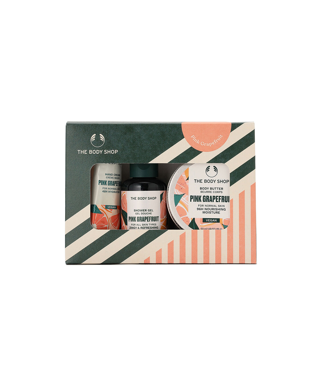 THE BODY SHOP「【数量限定】ミニボディケアボックス PG（香り：ピンクグレープフルーツ）」|キット・セット|ｿﾉﾀ