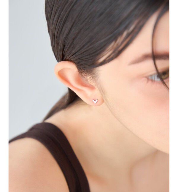 ete「Vライン ピアス」|ピアス|