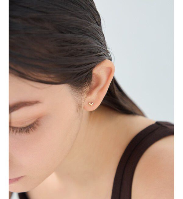 ete「Vライン ピアス」|ピアス|