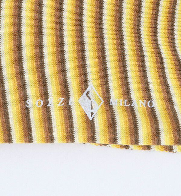 UNITED ARROWS「＜SOZZI＞カラーボーダー ソックス」|ソックス|