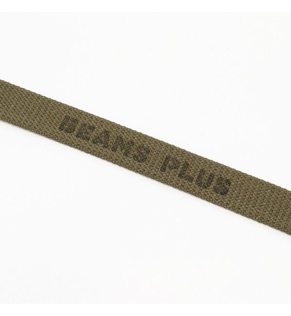 BEAMS PLUS「BEAMS PLUS / コットンキャンバス プレートベルト」|ベルト|