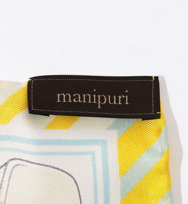 TOMORROWLAND GOODS「manipuri TASSEL シルクスカーフ」|バンダナ・スカーフ|