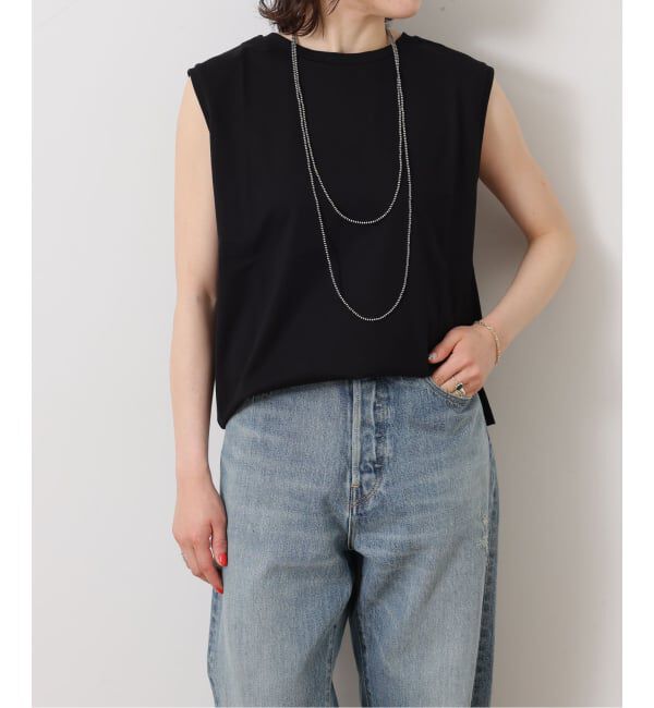 journal standard luxe「スワイジャージ タンクトップ」|タンクトップ|ブラック