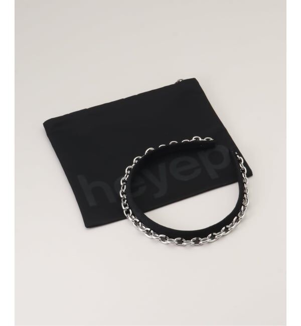U by SPICK&SPAN「heyep/ヘイップ Chain Headband」|その他|