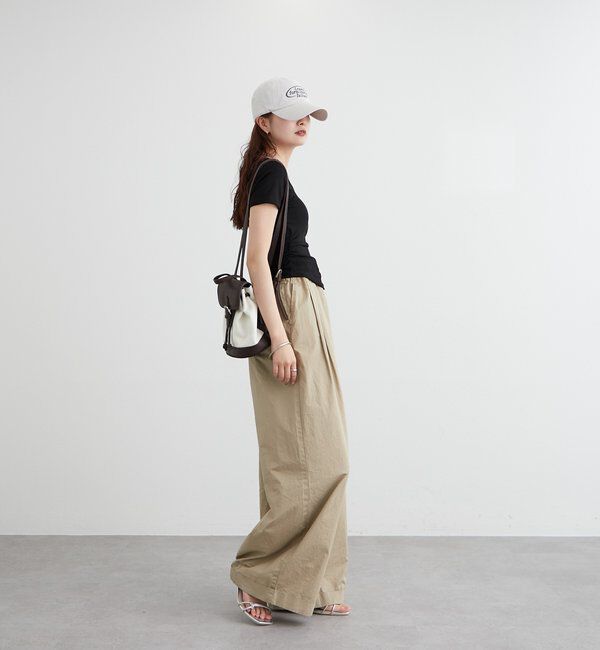  「バックシャンレースちびTシャツ」|Tシャツ・カットソー|