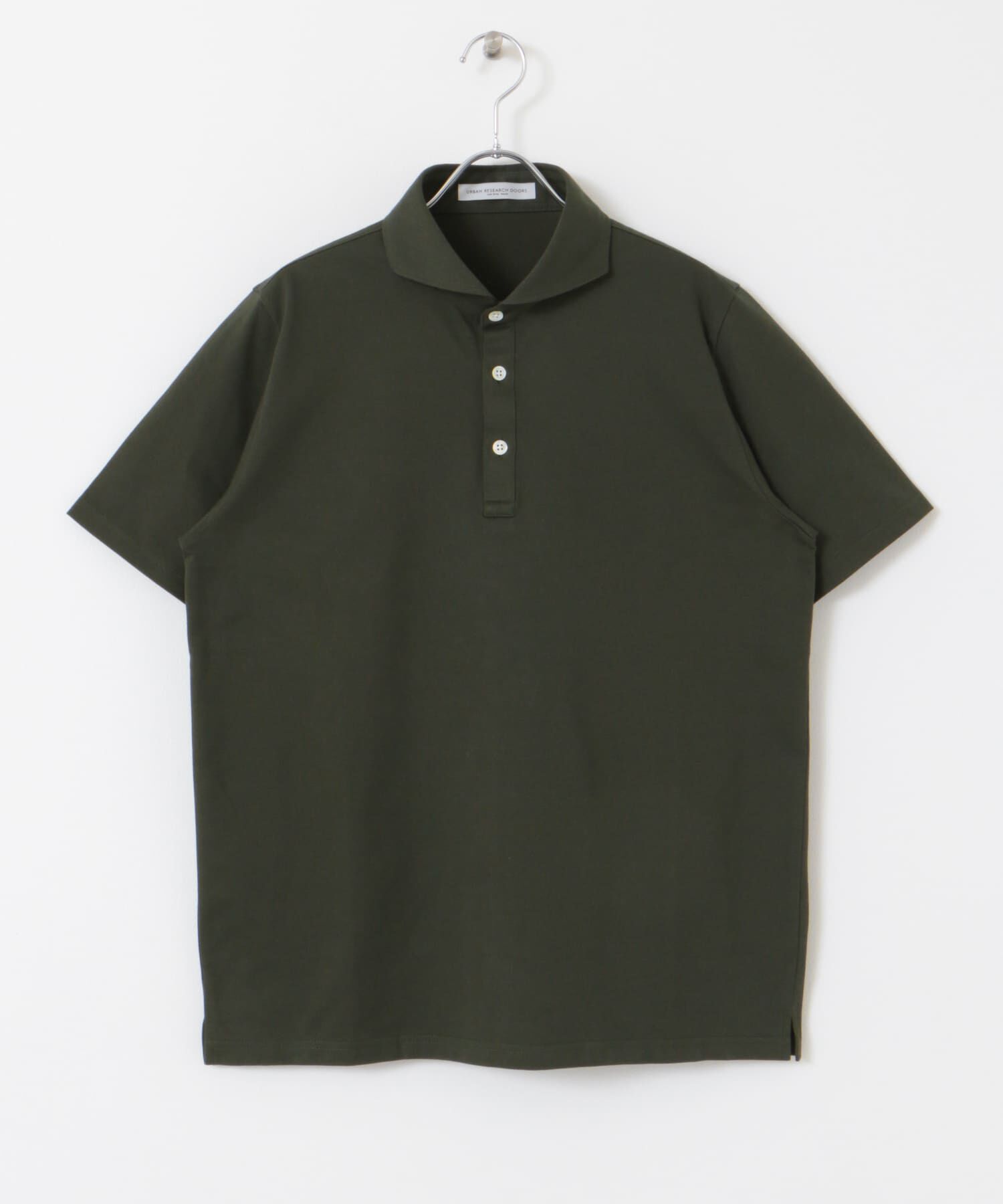 URBAN RESEARCH DOORS「『吸水速乾』LIFE STYLE TAILOR　カッタウェイ半袖プルオーバー」|シャツ・ブラウス|