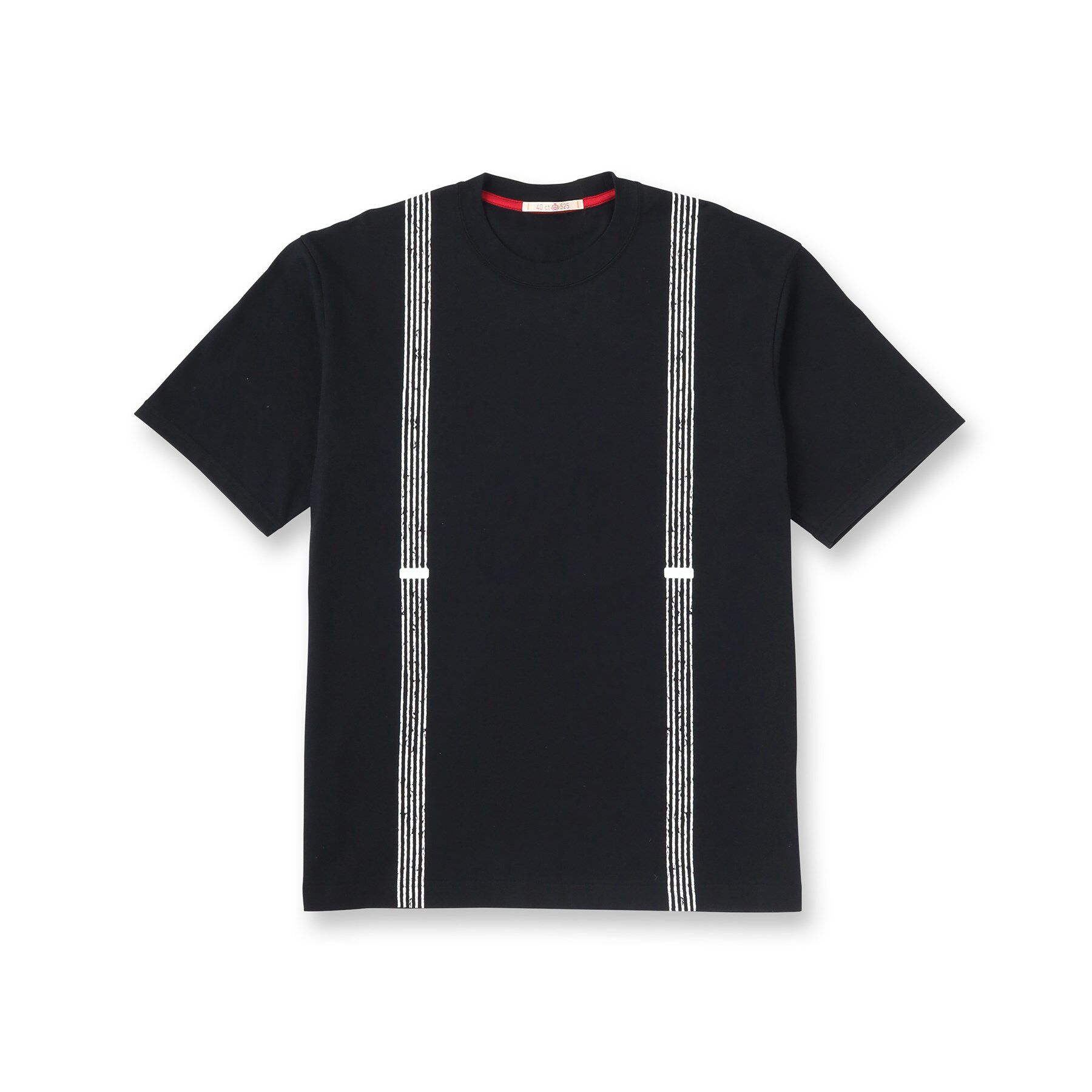 40CARATS&525「サスペンダートロンプロイユ半袖Tシャツ」|Tシャツ・カットソー|