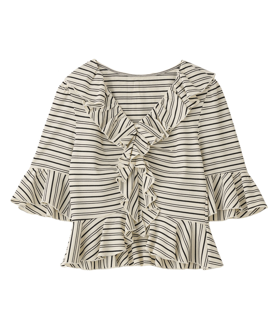 COCO DEAL「ラッフルカットトップス」|Tシャツ・カットソー|