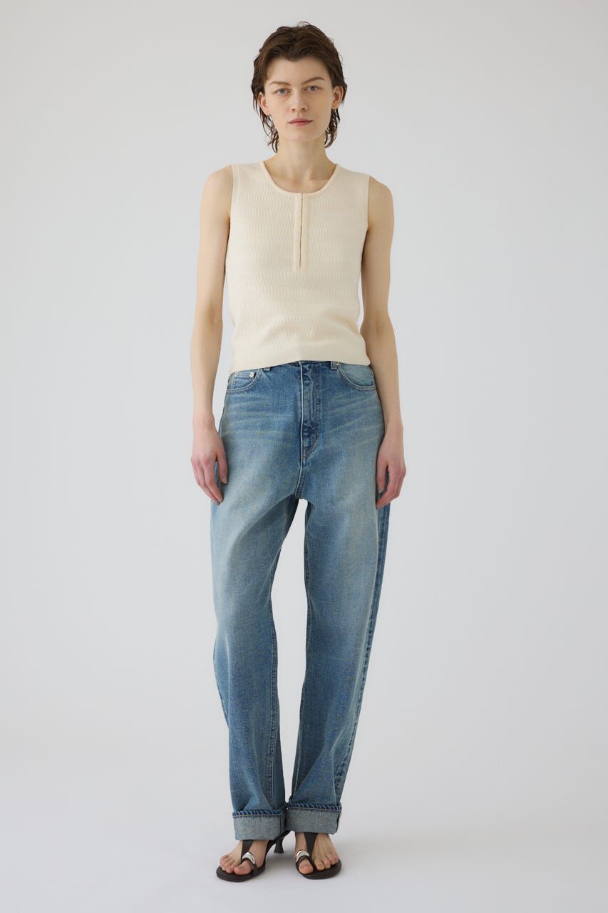 RIM.ARK 「Round neck hook tank」|タンクトップ|IVOY3