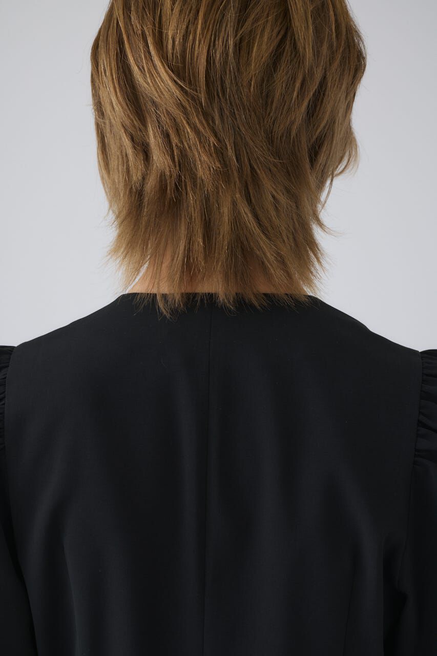 RIM.ARK 「Puff sleeve solid jumpsuit」|その他|