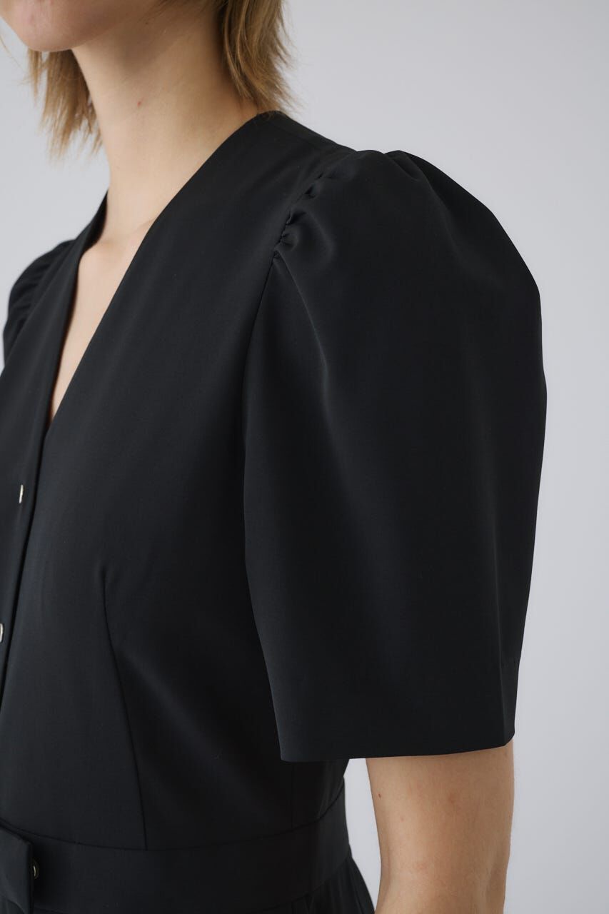 RIM.ARK 「Puff sleeve solid jumpsuit」|その他|