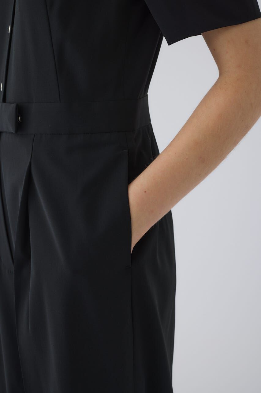 RIM.ARK 「Puff sleeve solid jumpsuit」|その他|
