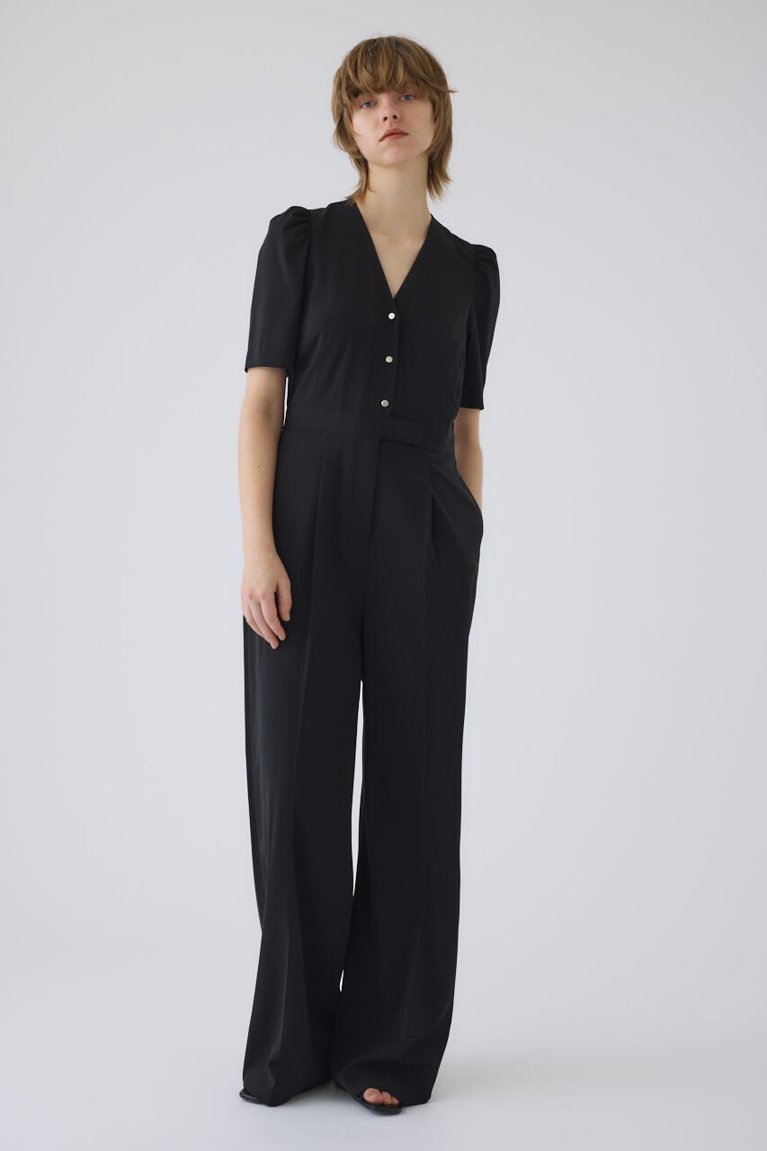 RIM.ARK 「Puff sleeve solid jumpsuit」|その他|