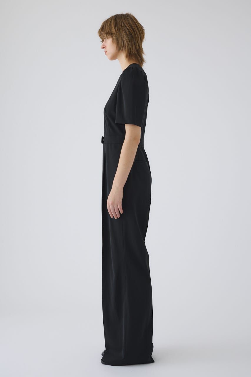 RIM.ARK 「Puff sleeve solid jumpsuit」|その他|