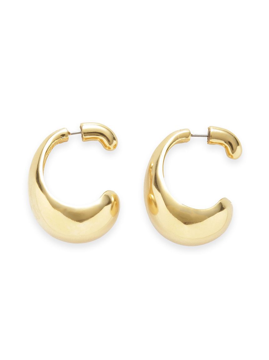 Mila Owen「メタルドロップピアス」|ピアス|