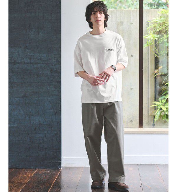 UNITED ARROWS green label relaxing「【WEB限定】＜3/2 WORKS＞GLR ワイドチノ チノパンツ」|チノ|