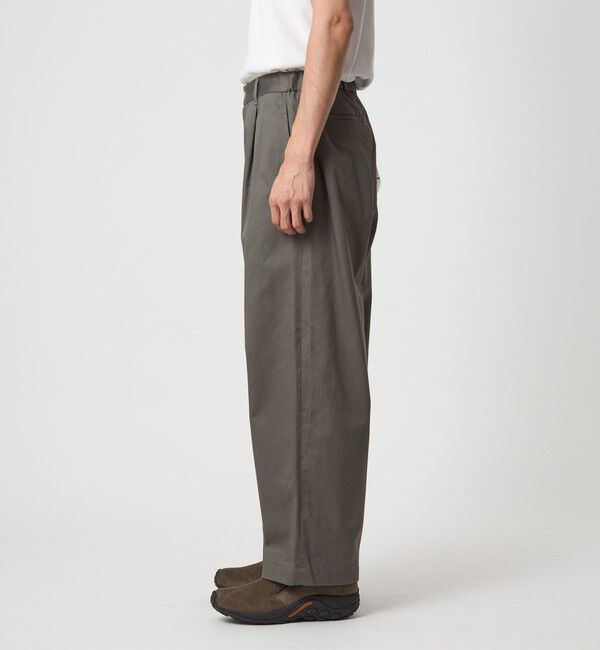 UNITED ARROWS green label relaxing「【WEB限定】＜3/2 WORKS＞GLR ワイドチノ チノパンツ」|チノ|