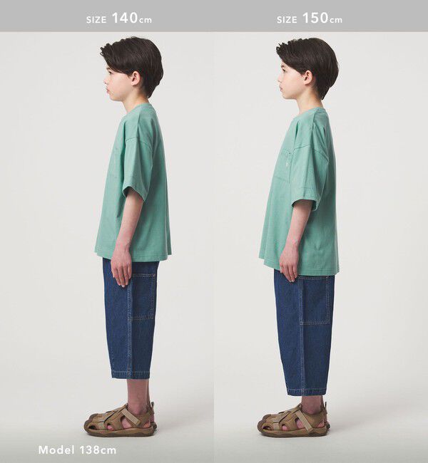UNITED ARROWS green label relaxing「ロゴ刺しゅう Tシャツ / キッズ  100cm-160cm」|Tシャツ・カットソー|