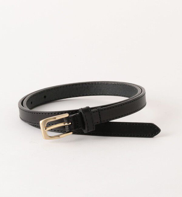 BEAUTY&YOUTH UNITED ARROWS「レザーロングベルト 2」|ベルト|BLACK
