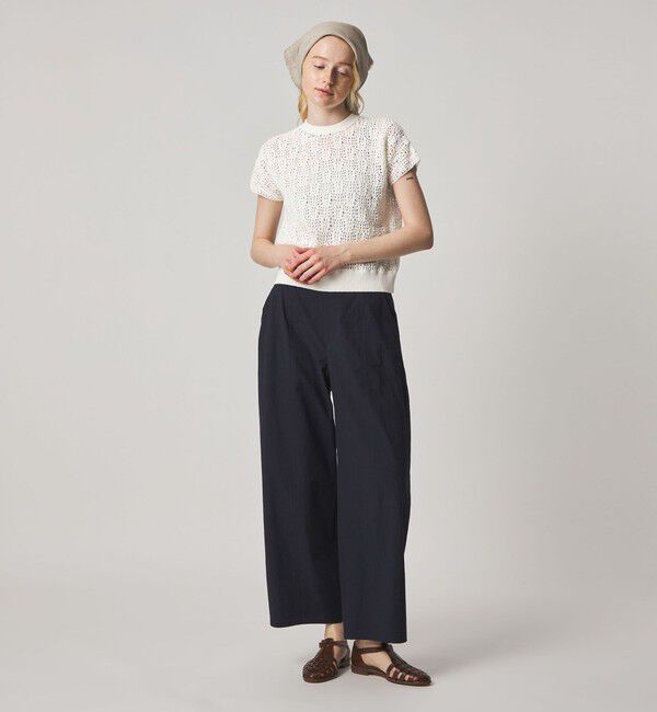 STEVEN ALAN「＜Steven Alan＞ハンド ニット ショートスリーブ プルオーバー」|ニット・セーター|
