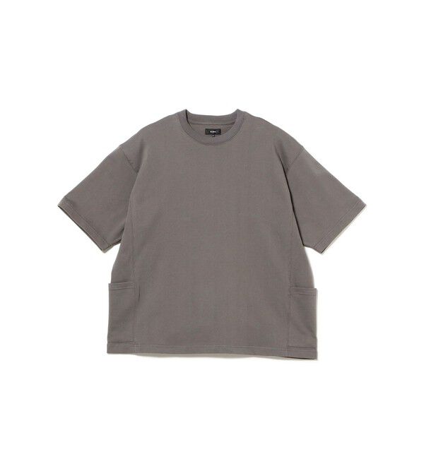 BEAMS「サイドポケット Tシャツ【ワイドフィット】」|Tシャツ・カットソー|