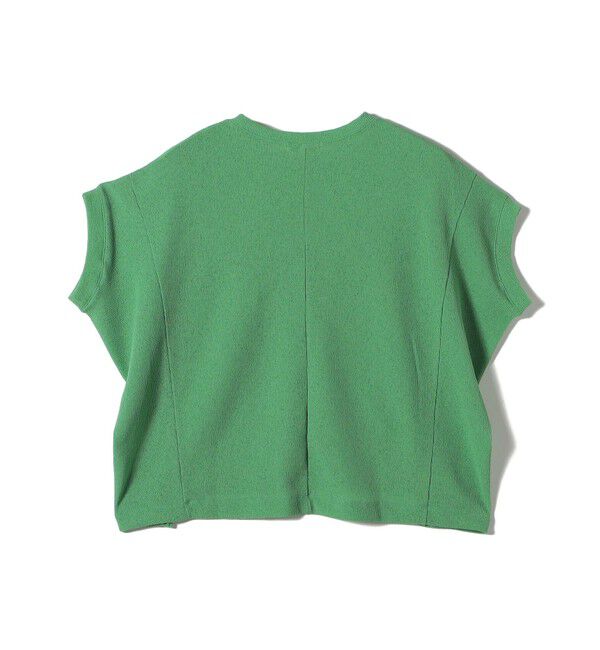 SHIPS for women「《予約》【WEB限定】シアー ワッフル スリット TEE」|Tシャツ・カットソー|