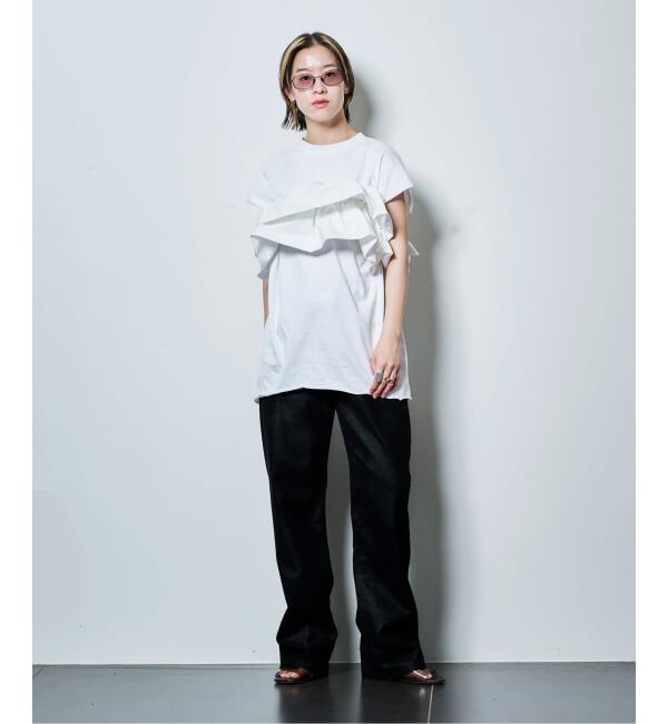  「《予約》RUFFLE Tシャツ」|Tシャツ・カットソー|