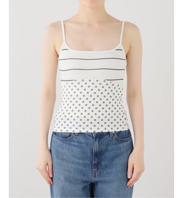 PULP「OMO / オモ Printed Spaghetti Strap Tank」|タンクトップ|