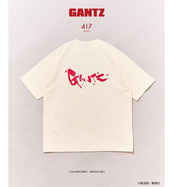 417 EDIFICE「追加｜GANTZ / ガンツ 417別注『COLOR WORKS』Tシャツ」|Tシャツ・カットソー|