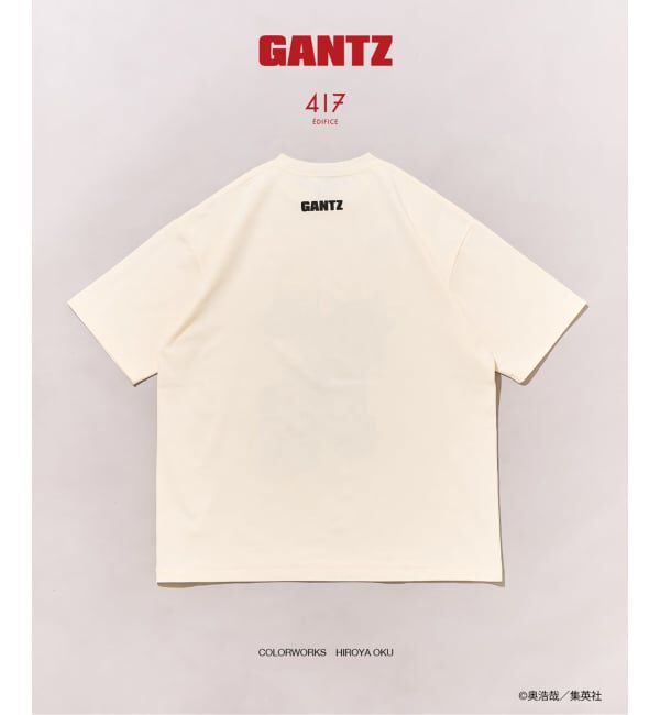 417 EDIFICE「追加｜GANTZ / ガンツ 417別注『COLOR WORKS』Tシャツ」|Tシャツ・カットソー|