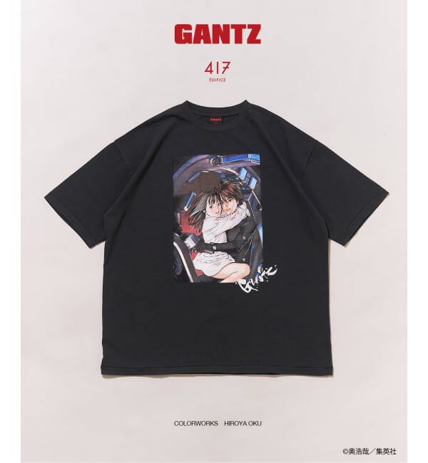 417 EDIFICE「追加｜GANTZ / ガンツ 417別注『COLOR WORKS』Tシャツ」|Tシャツ・カットソー|グレーA