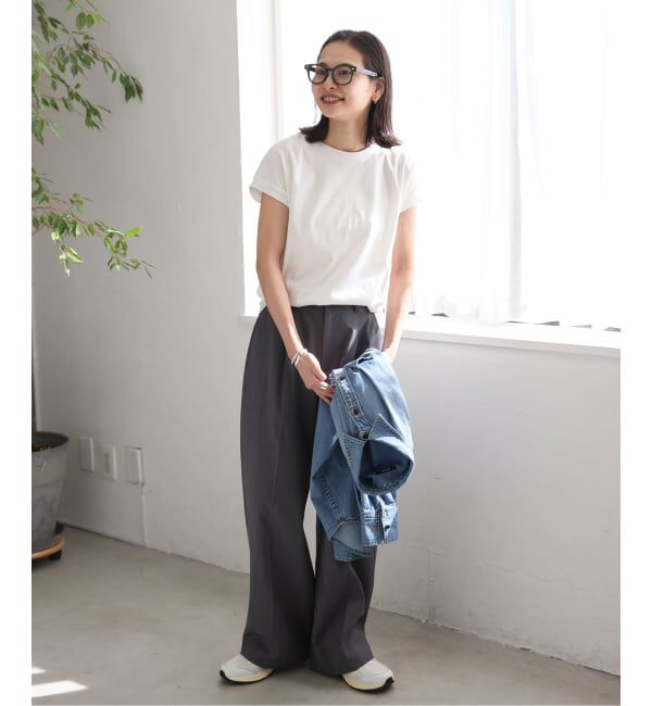 JOURNAL STANDARD「《追加2》汗ジミ防止ナノシアコンパクトTシャツ」|Tシャツ・カットソー|