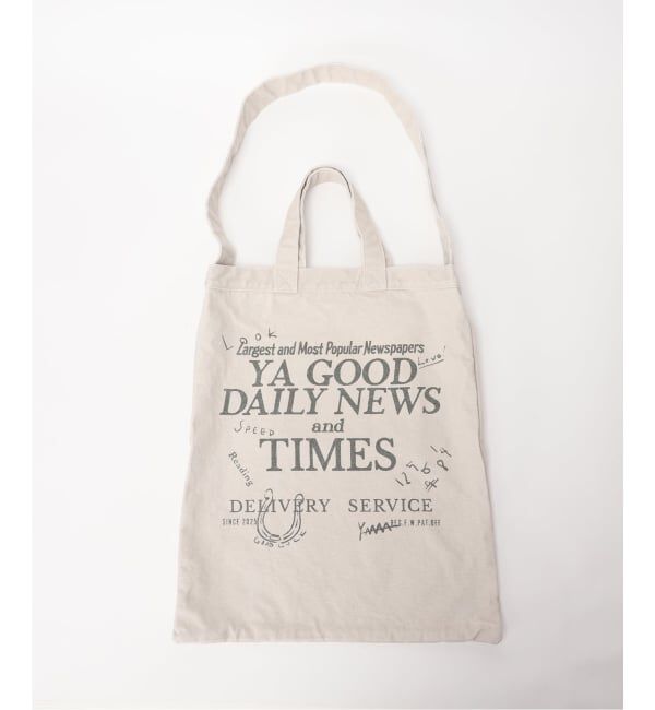 FRAMeWORK「≪WEB限定 / 追加予約≫YA GOOD IDEAS YA GOOD DAILY NEWS TIMES 2」|トートバッグ|
