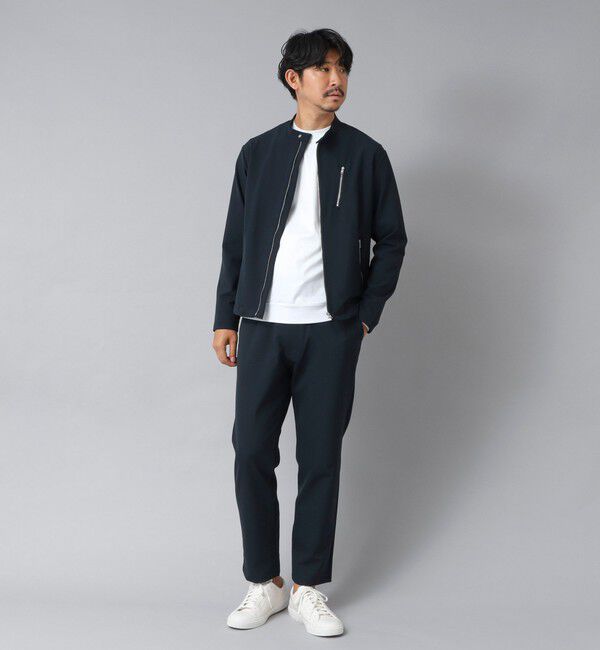NOLLEY'S goodman「【ACTIVE SECT】《限定展開》ハイストレッチシングルライダース 25AW」|ブルゾン・スタジャン|