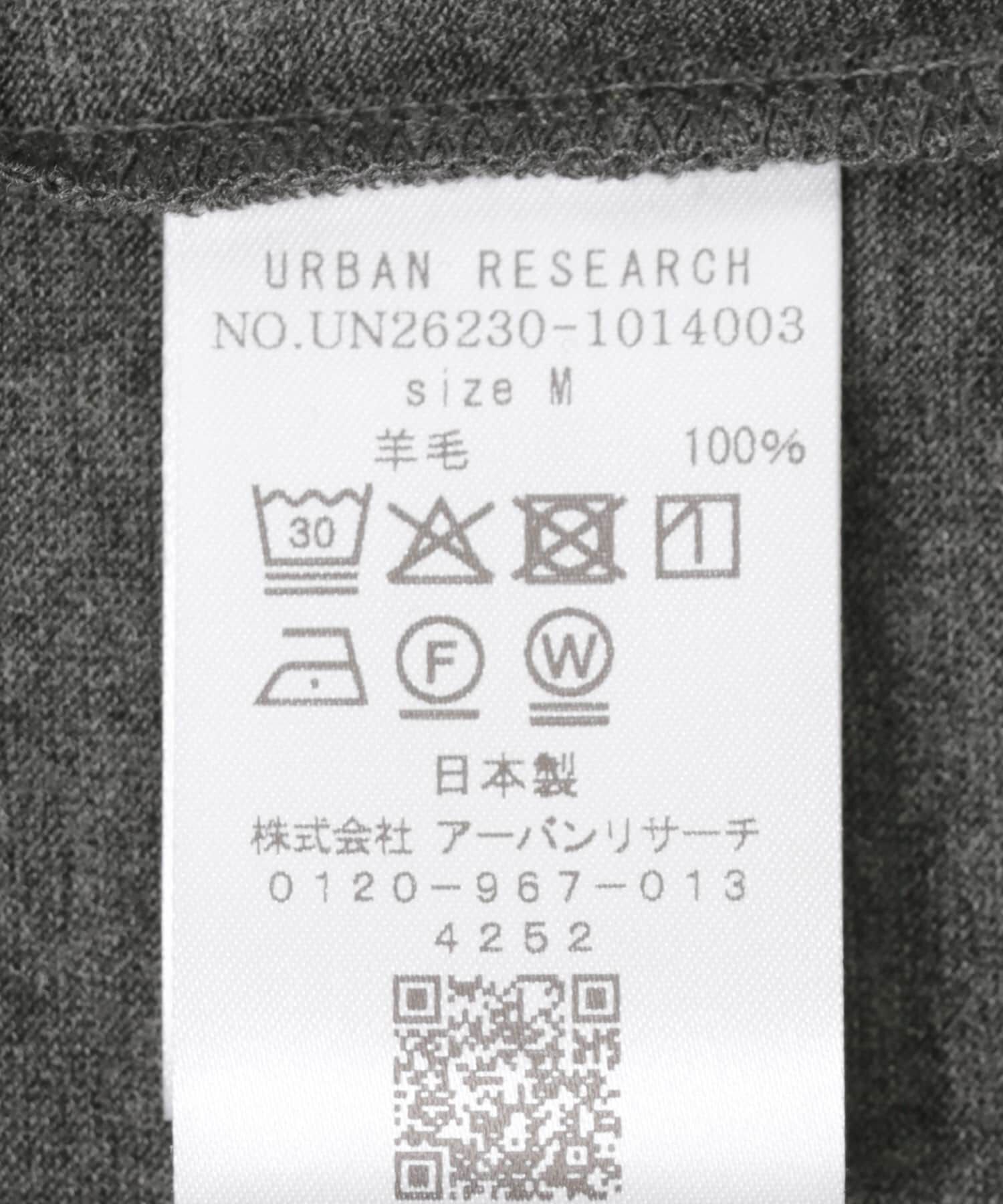 URBAN RESEARCH「new basic　WASHABLE MERINO WOOL NO-SLEEVE」|Tシャツ・カットソー|