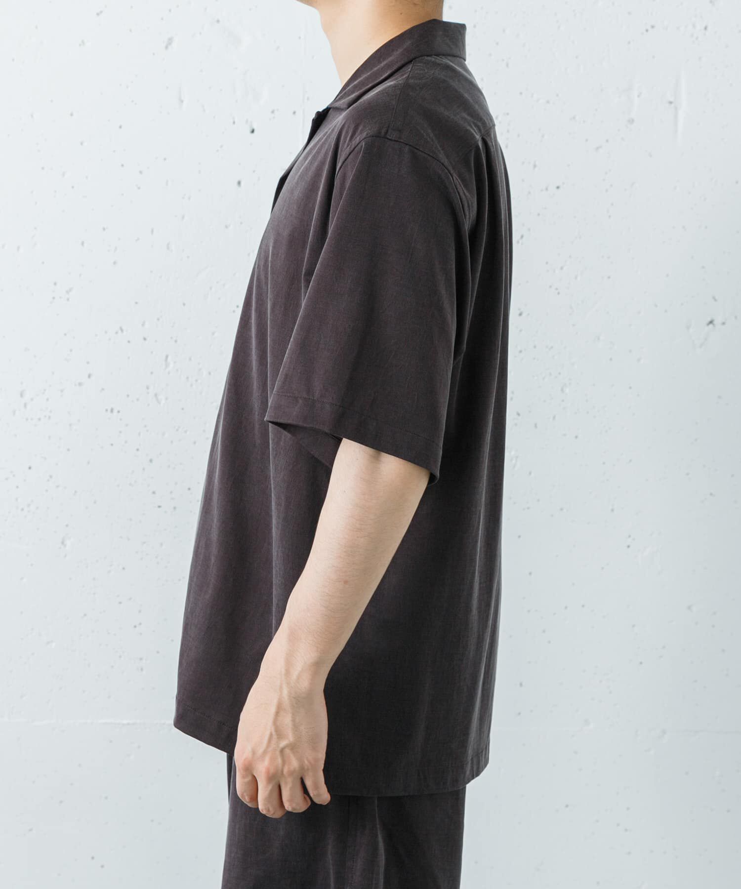 URBAN RESEARCH「WASHABLE CUPRO SS O/C SHIRTS」|シャツ・ブラウス|