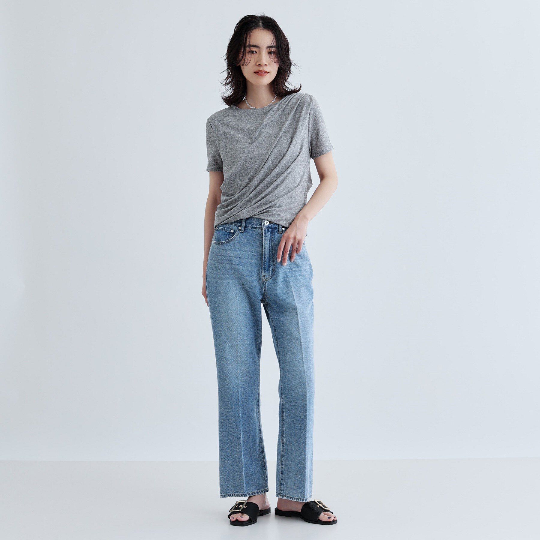 GALLEST「バルーンドレープTシャツ」|Tシャツ・カットソー|