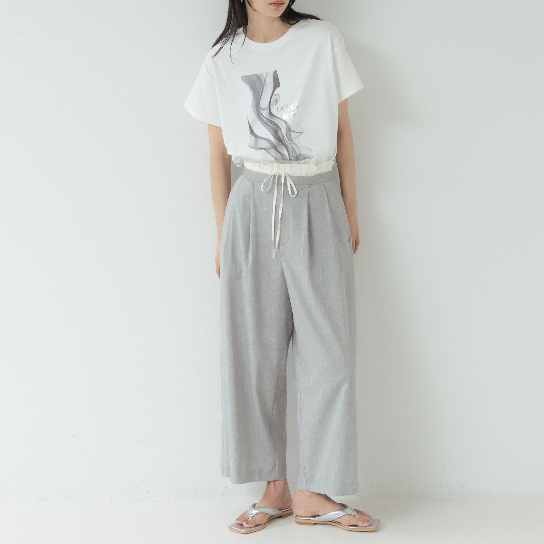 GALLEST「箔ロゴプリントTシャツ」|Tシャツ・カットソー|