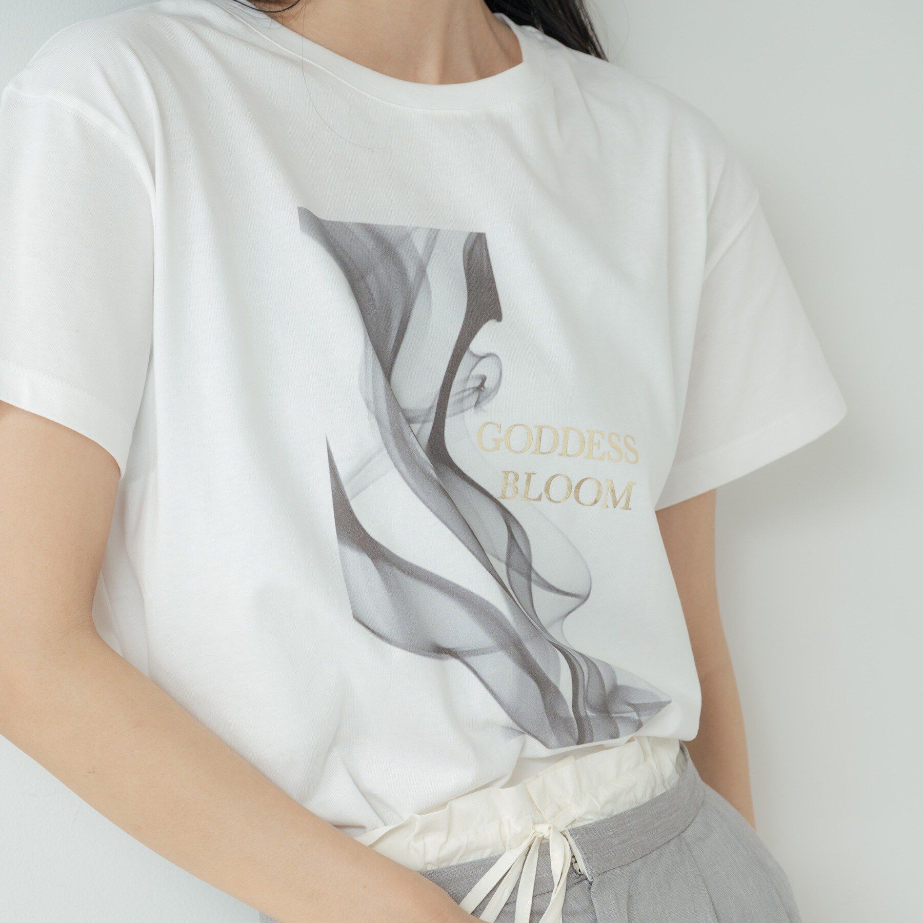 GALLEST「箔ロゴプリントTシャツ」|Tシャツ・カットソー|