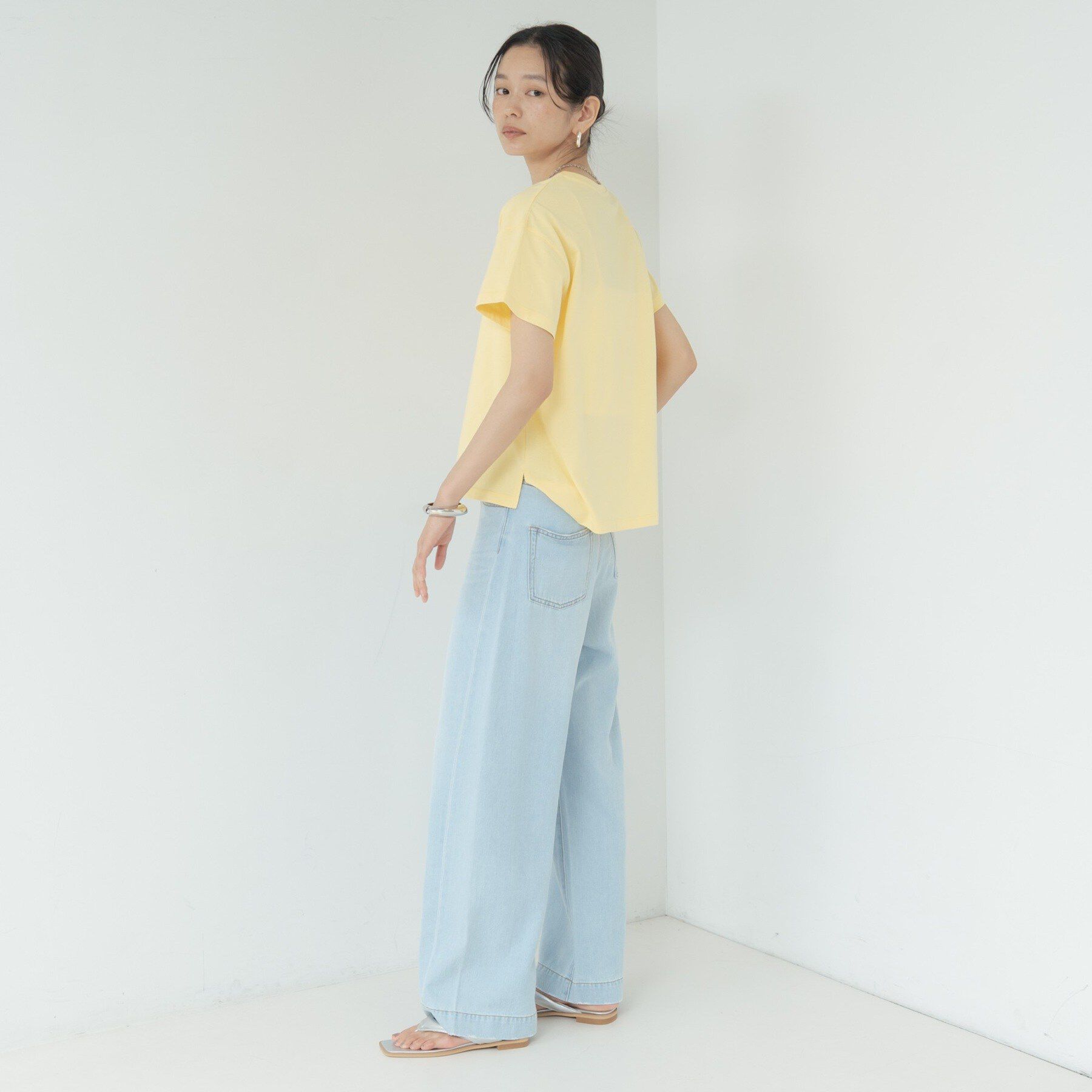 GALLEST「箔ロゴプリントTシャツ」|Tシャツ・カットソー|