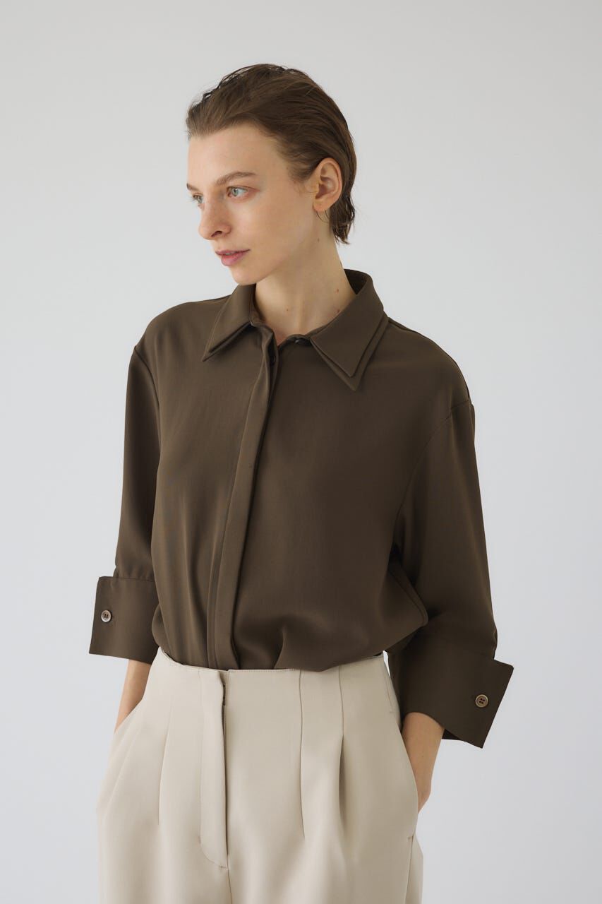 RIM.ARK 「W-collar classical blouse」|シャツ・ブラウス|