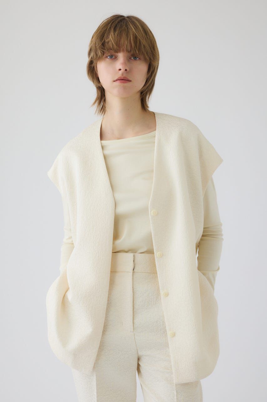 RIM.ARK 「Glossy JQ shape vest」|ダウンベスト・ベスト|