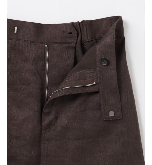 Spick and Span「リネンストレッチIラインスカート」|スカート|