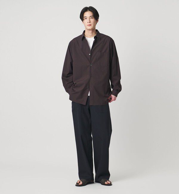 UNITED ARROWS「ALBINI アルビニ シルケット テンジク Tシャツ　抗菌防臭」|Tシャツ・カットソー|