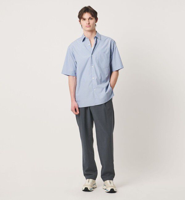 UNITED ARROWS「サマーポリエステル ナチュラルポプリン オールギャザー 1プリーツ イージーパンツ」|その他|
