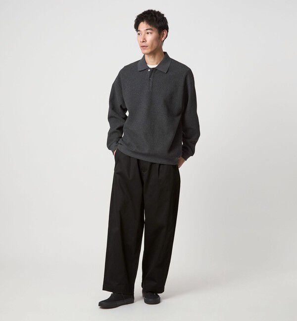 UNITED ARROWS green label relaxing「【WEB限定】＜3/2 WORKS＞GLR ワイドチノ チノパンツ」|チノ|