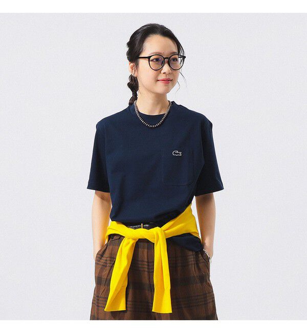BEAMSBOY「LACOSTE / クラシック フィット Tシャツ」|Tシャツ・カットソー|NAVY