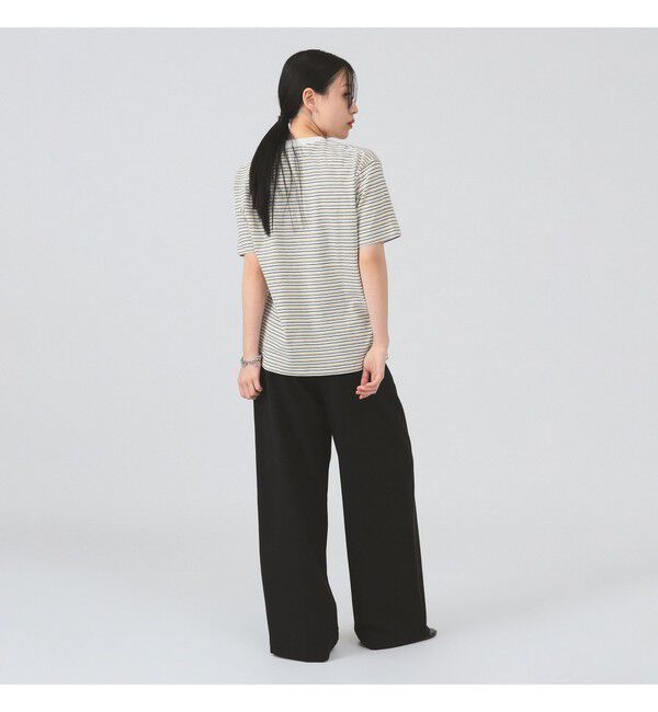 Ray BEAMS 「DANTON / ストライプ ポケット Tシャツ」|Tシャツ・カットソー|
